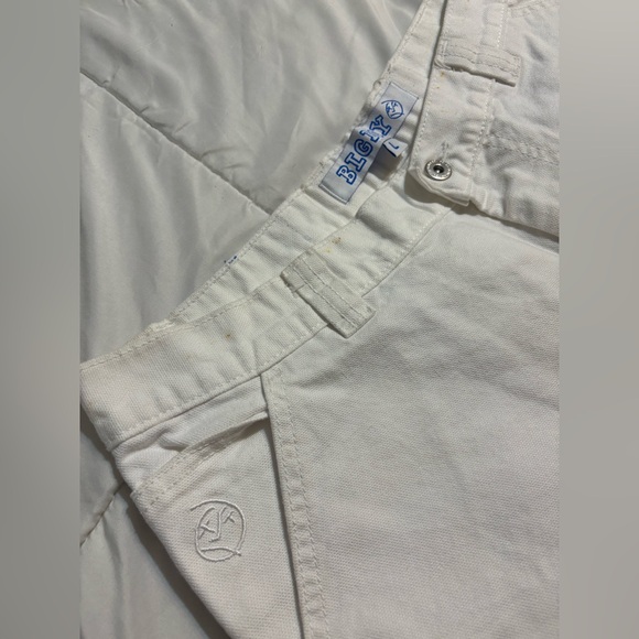 White BIG Y Pants